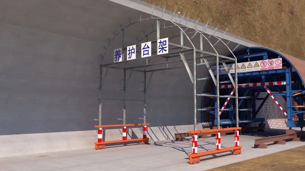 沿滩区隧道施工动画制作公司 - 隧道施工工艺和施工方法 - 隧道施工汇报动画视频 - bim 工程施工动画